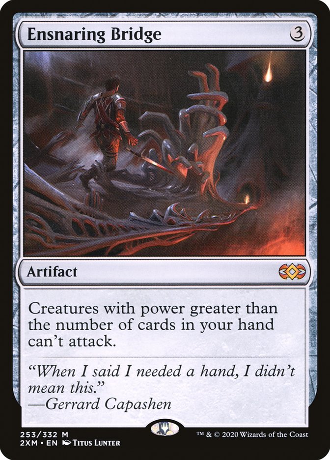 Ensnaring Bridge [Double Masters] | Jomio and Rueliete's Cards and Comics