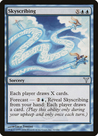 Skyscribing [Dissension] | Jomio and Rueliete's Cards and Comics