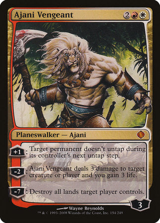 Ajani Vengeant [Shards of Alara] | Jomio and Rueliete's Cards and Comics