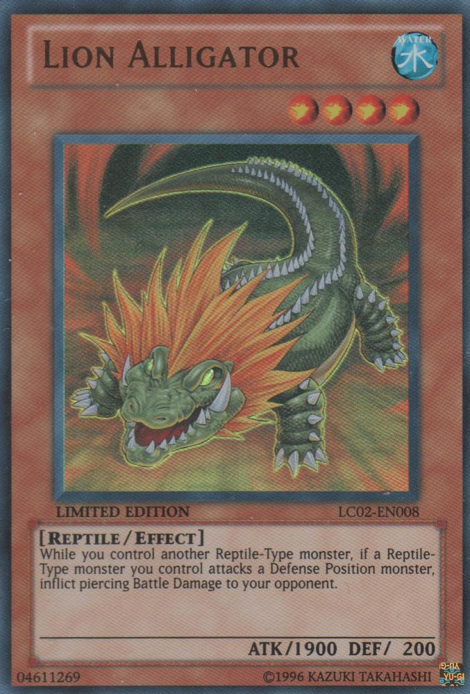 Lion Alligator [LC02-EN008] Ultra Rare | Jomio and Rueliete's Cards and Comics