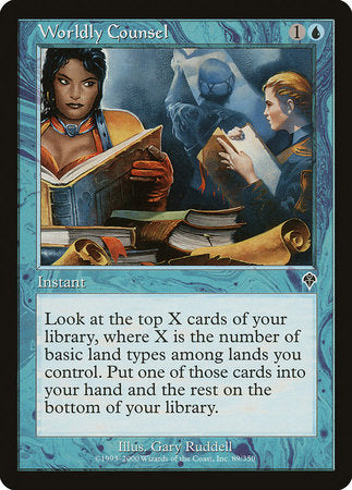 Worldly Counsel [Invasion] | Jomio and Rueliete's Cards and Comics