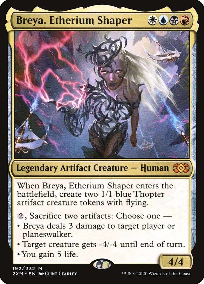 Breya, Etherium Shaper [Double Masters] | Jomio and Rueliete's Cards and Comics