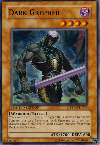 Dark Grepher [PTDN-ENSP1] Super Rare | Jomio and Rueliete's Cards and Comics