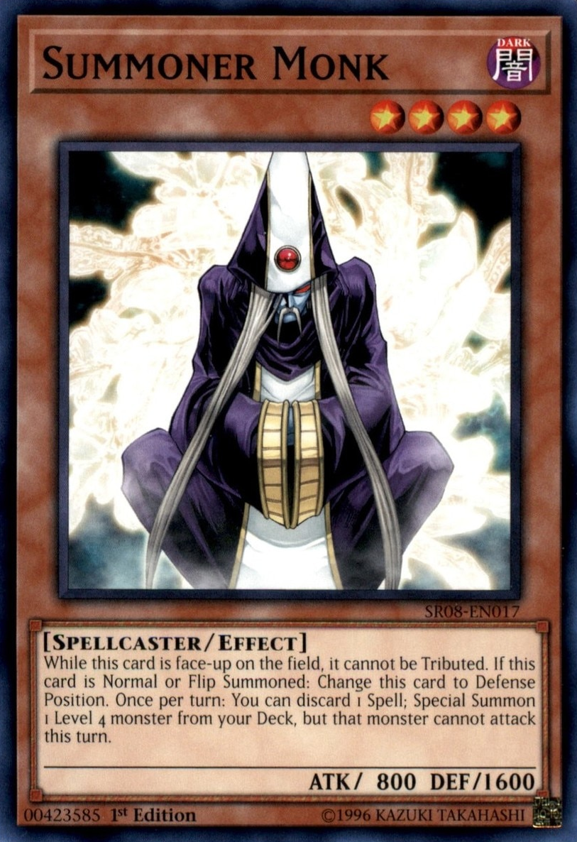 Summoner Monk [SR08-EN017] Common | Jomio and Rueliete's Cards and Comics