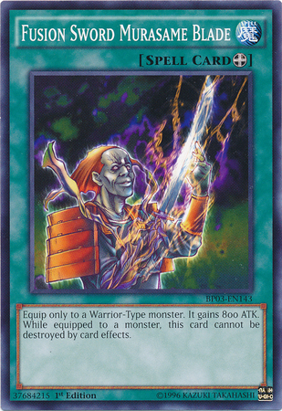 Fusion Sword Murasame Blade [BP03-EN143] Common | Jomio and Rueliete's Cards and Comics