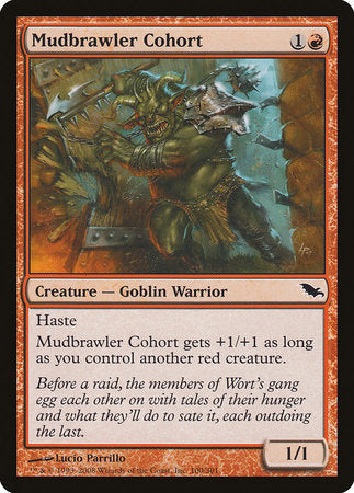 Mudbrawler Cohort [Shadowmoor] | Jomio and Rueliete's Cards and Comics