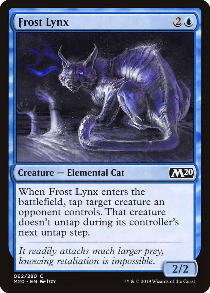 Frost Lynx [Core Set 2020] | Jomio and Rueliete's Cards and Comics