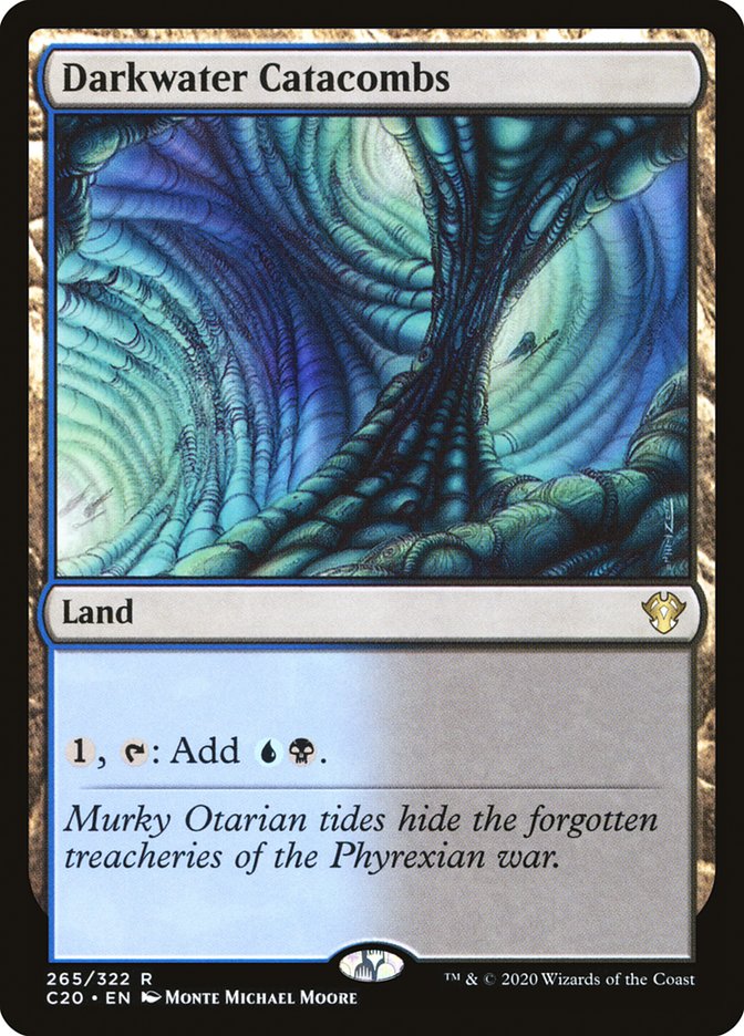 Darkwater Catacombs [Commander 2020] | Jomio and Rueliete's Cards and Comics