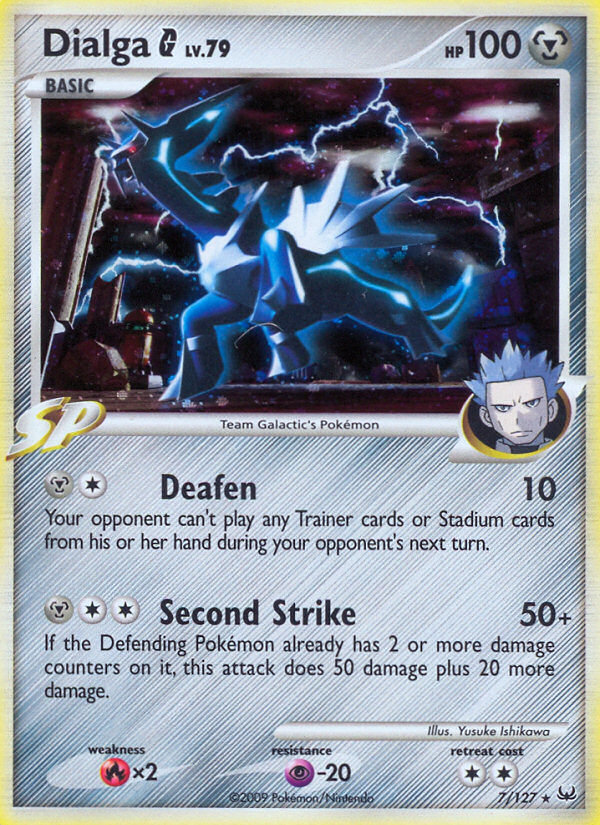 Dialga G (7/127) [Platinum: Base Set] | Jomio and Rueliete's Cards and Comics