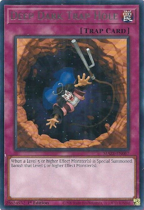 Deep Dark Trap Hole [MAZE-EN067] Rare | Jomio and Rueliete's Cards and Comics