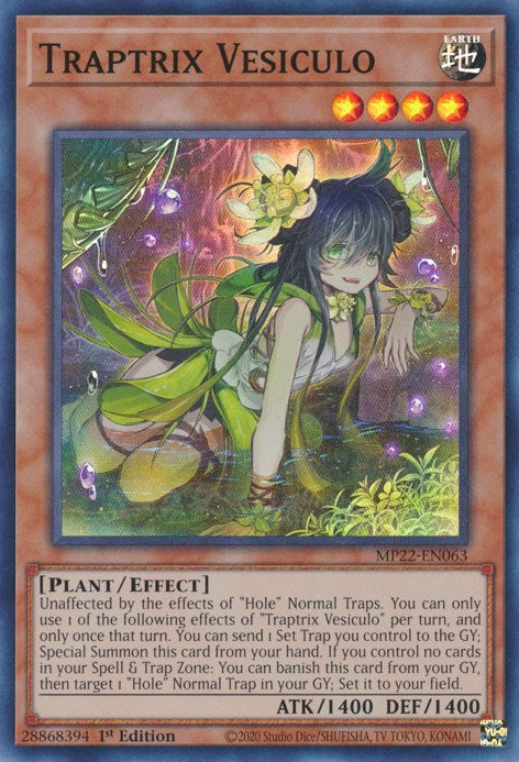 Traptrix Vesiculo [MP22-EN063] Super Rare | Jomio and Rueliete's Cards and Comics