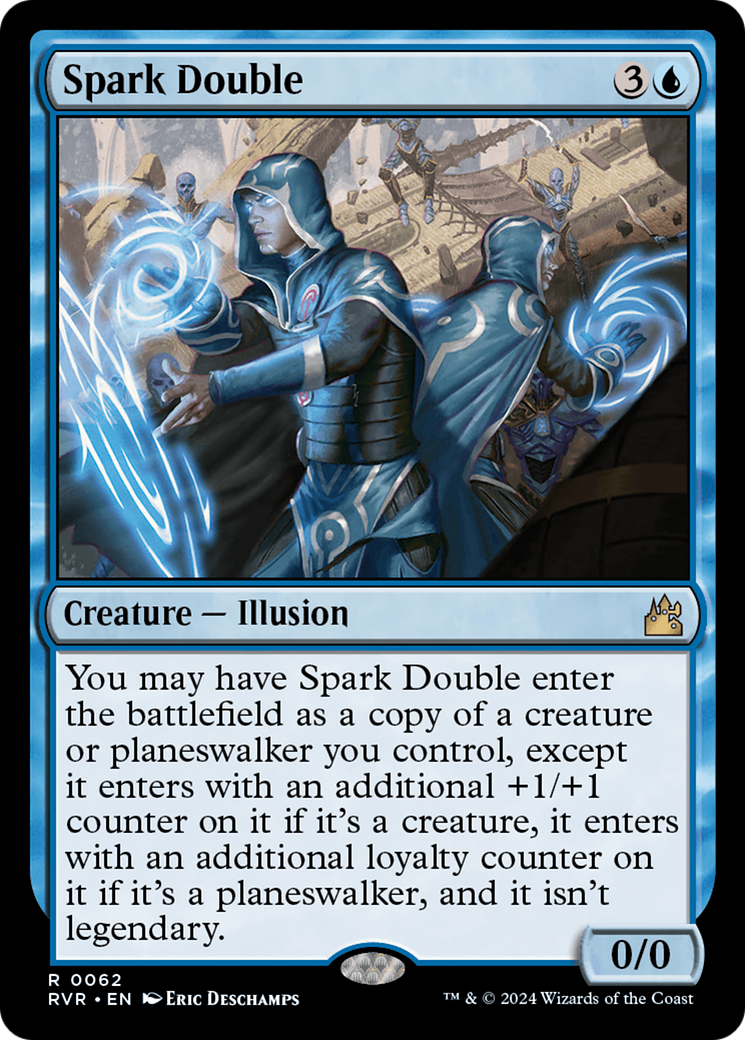 Spark Double [Ravnica Remastered] | Jomio and Rueliete's Cards and Comics