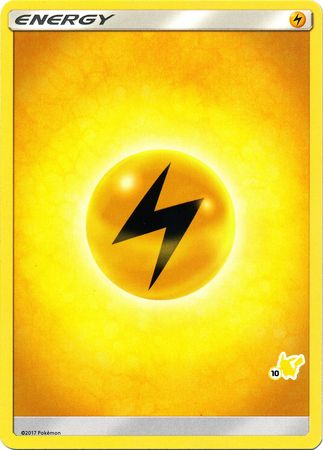 Lightning Energy (Pikachu Stamp #10) [Battle Academy 2020] | Jomio and Rueliete's Cards and Comics