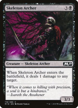 Skeleton Archer [Core Set 2019] | Jomio and Rueliete's Cards and Comics