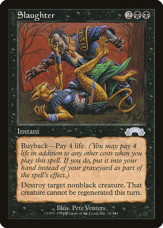 Slaughter [Exodus] | Jomio and Rueliete's Cards and Comics