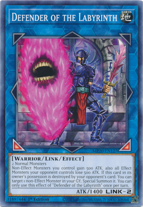 Defender of the Labyrinth [MP20-EN127] Common | Jomio and Rueliete's Cards and Comics
