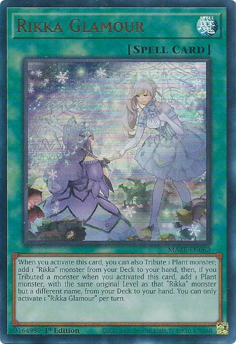 Rikka Glamour [MAZE-EN062] Ultra Rare | Jomio and Rueliete's Cards and Comics
