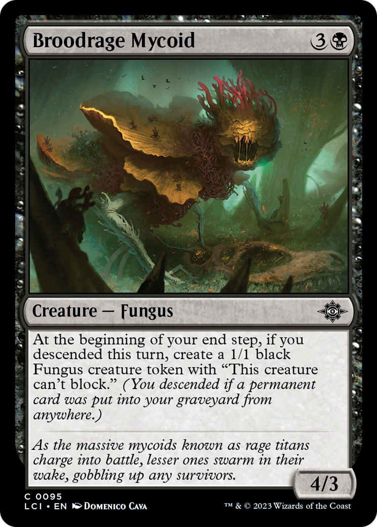 Broodrage Mycoid [The Lost Caverns of Ixalan] | Jomio and Rueliete's Cards and Comics