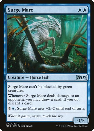 Surge Mare [Core Set 2019] | Jomio and Rueliete's Cards and Comics