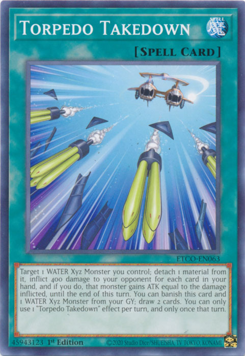 Torpedo Takedown [ETCO-EN063] Common | Jomio and Rueliete's Cards and Comics