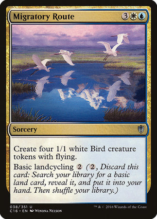 Migratory Route [Commander 2016] | Jomio and Rueliete's Cards and Comics