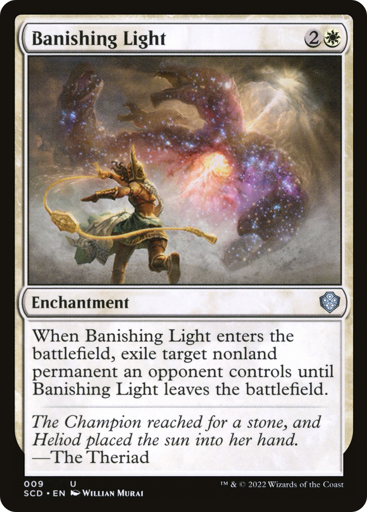 Banishing Light [Starter Commander Decks] | Jomio and Rueliete's Cards and Comics