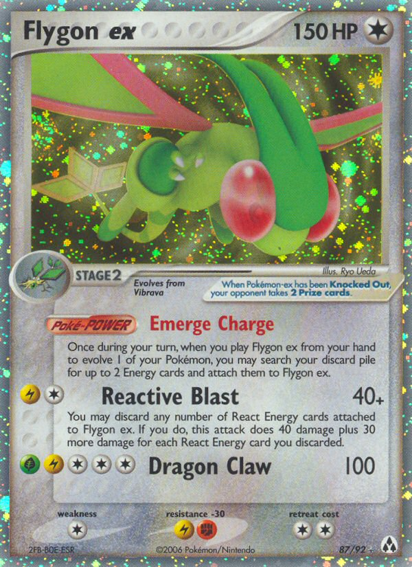 Flygon ex (87/92) [EX: Legend Maker] | Jomio and Rueliete's Cards and Comics