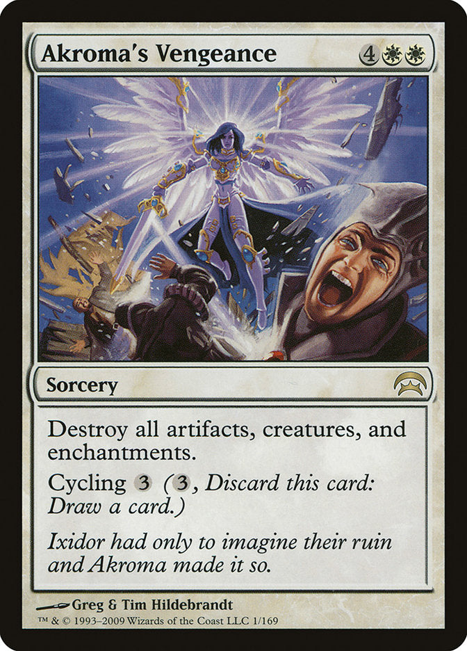 Akroma's Vengeance [Planechase] | Jomio and Rueliete's Cards and Comics