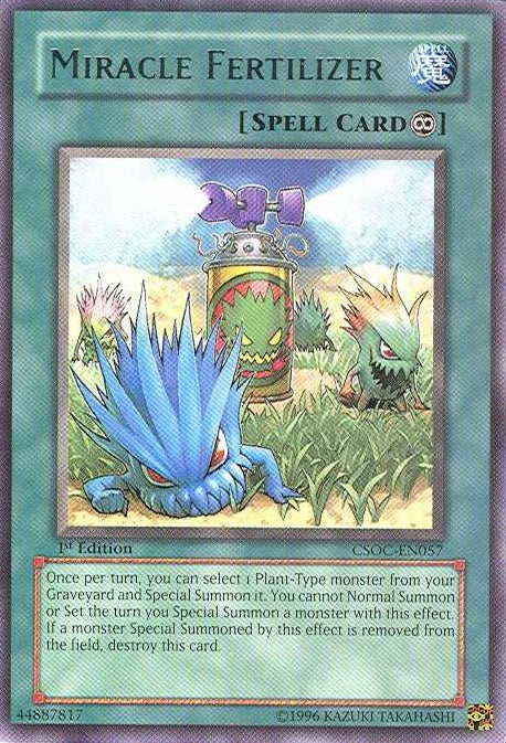 Miracle Fertilizer [CSOC-EN057] Rare | Jomio and Rueliete's Cards and Comics