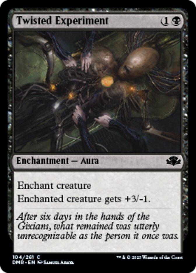 Twisted Experiment [Dominaria Remastered] | Jomio and Rueliete's Cards and Comics