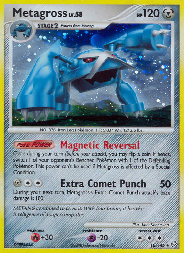 Metagross (10/146) (Theme Deck Exclusive) [Diamond & Pearl: Legends Awakened] | Jomio and Rueliete's Cards and Comics