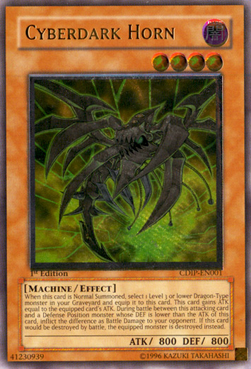Cyberdark Horn (UTR) [CDIP-EN001] Ultimate Rare | Jomio and Rueliete's Cards and Comics