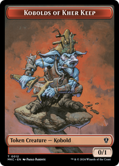 Soldier // Kobolds of Kher Keep Double-Sided Token [Murders at Karlov Manor Commander Tokens] | Jomio and Rueliete's Cards and Comics