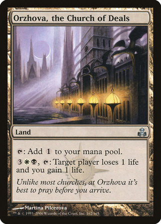 Orzhova, the Church of Deals [Guildpact] | Jomio and Rueliete's Cards and Comics