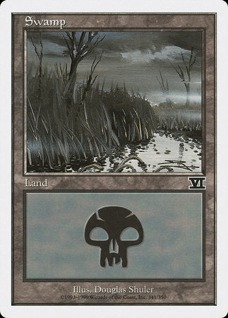 Swamp (341) [Classic Sixth Edition] | Jomio and Rueliete's Cards and Comics