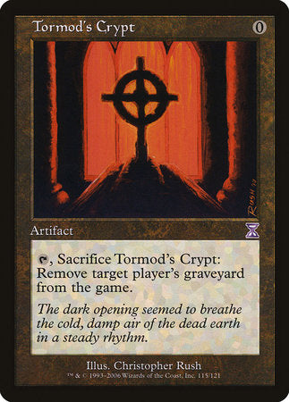 Tormod's Crypt [Time Spiral Timeshifted] | Jomio and Rueliete's Cards and Comics