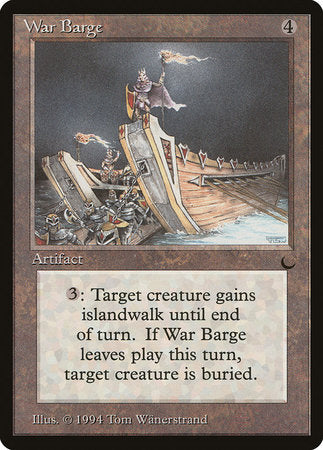 War Barge [The Dark] | Jomio and Rueliete's Cards and Comics