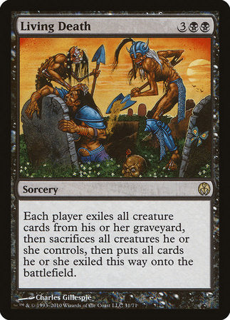 Living Death [Duel Decks: Phyrexia vs. the Coalition] | Jomio and Rueliete's Cards and Comics