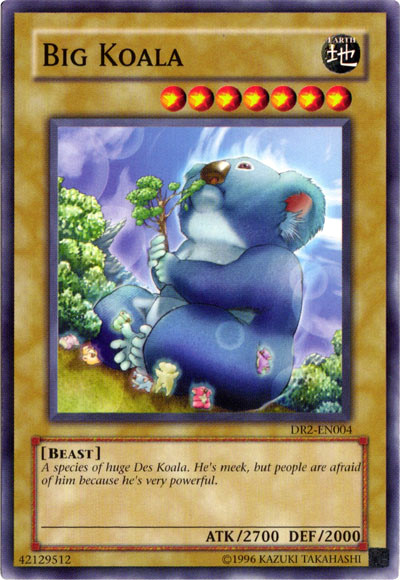 Big Koala [DR2-EN004] Common | Jomio and Rueliete's Cards and Comics