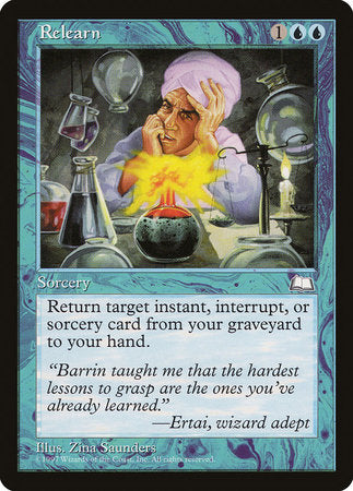 Relearn [Weatherlight] | Jomio and Rueliete's Cards and Comics