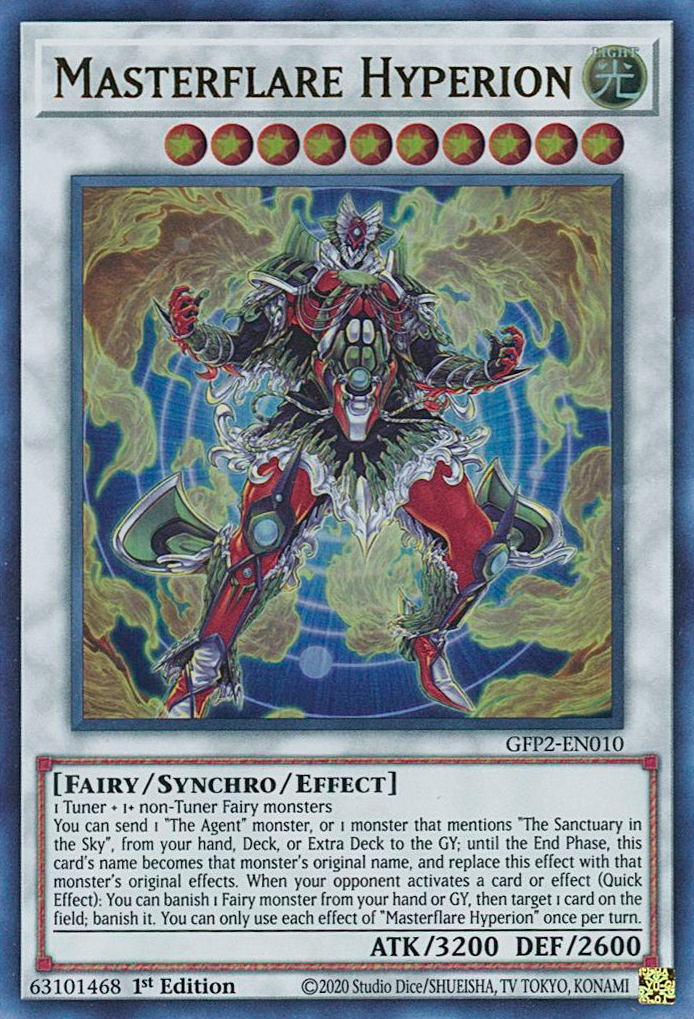 Masterflare Hyperion [GFP2-EN010] Ultra Rare | Jomio and Rueliete's Cards and Comics