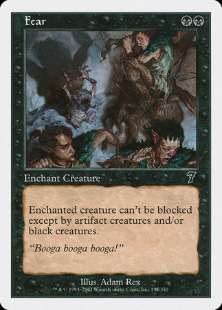 Fear [Seventh Edition] | Jomio and Rueliete's Cards and Comics