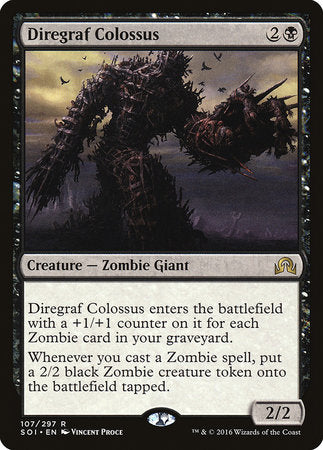 Diregraf Colossus [Shadows over Innistrad] | Jomio and Rueliete's Cards and Comics