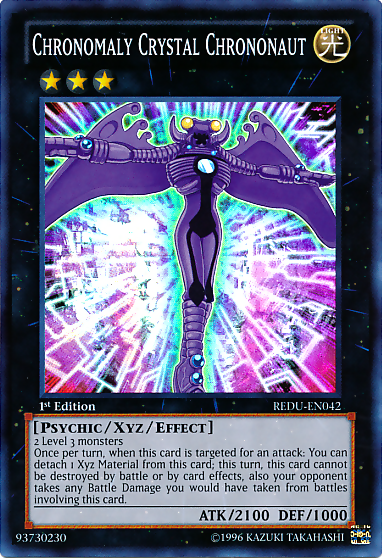 Chronomaly Crystal Chrononaut [REDU-EN042] Super Rare | Jomio and Rueliete's Cards and Comics