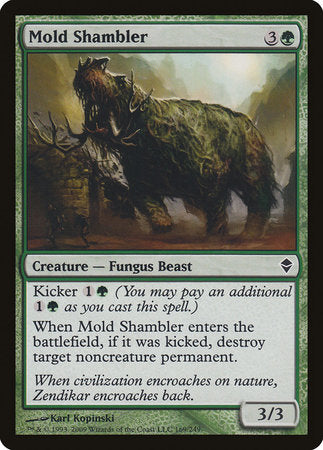 Mold Shambler [Zendikar] | Jomio and Rueliete's Cards and Comics