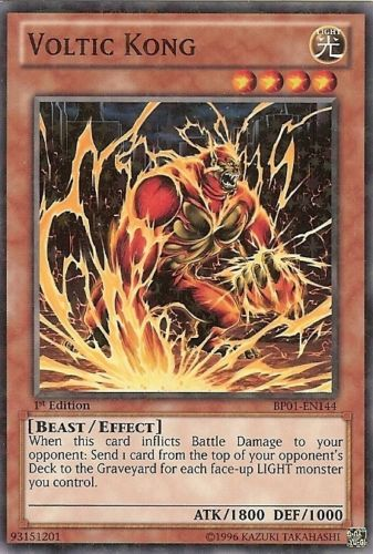 Voltic Kong [BP01-EN144] Starfoil Rare | Jomio and Rueliete's Cards and Comics
