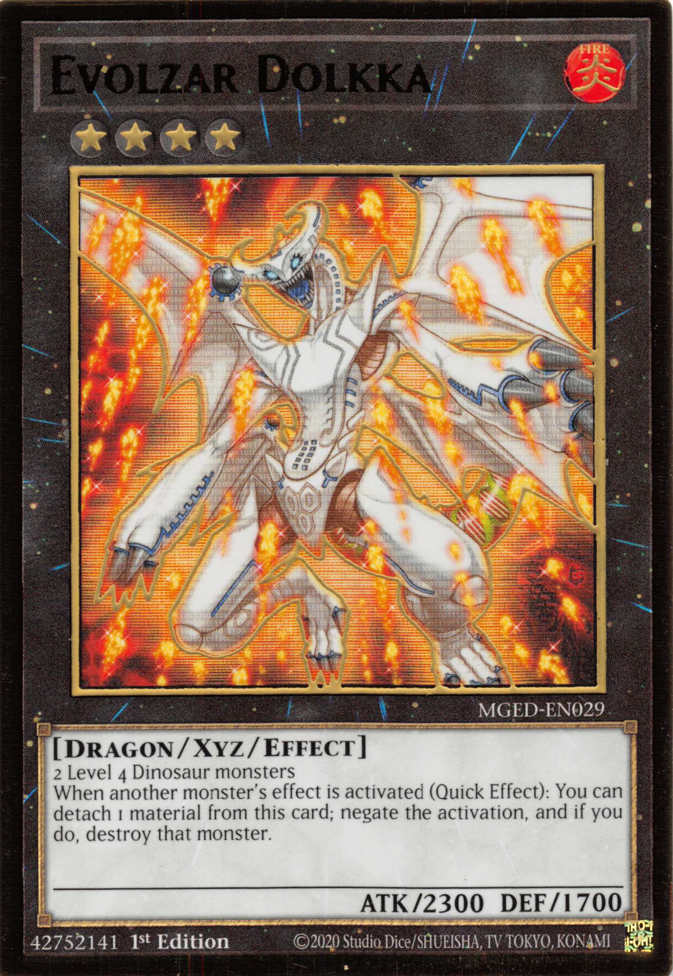 Evolzar Dolkka [MGED-EN029] Gold Rare | Jomio and Rueliete's Cards and Comics