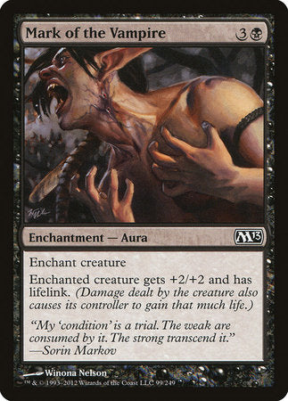 Mark of the Vampire [Magic 2013] | Jomio and Rueliete's Cards and Comics