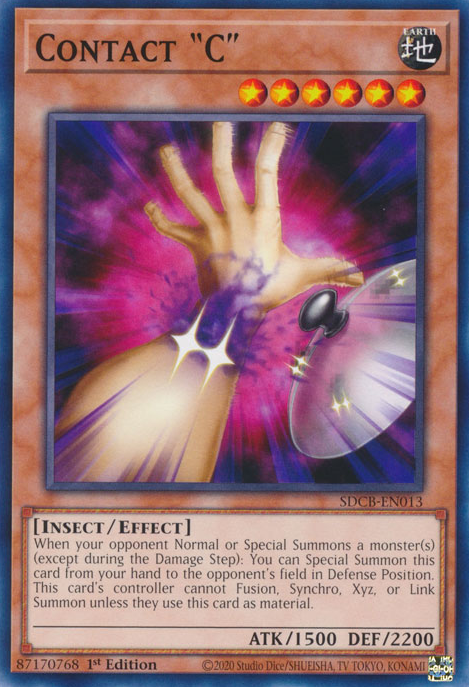 Contact "C" [SDCB-EN013] Common | Jomio and Rueliete's Cards and Comics