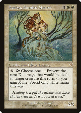 Atalya, Samite Master [Invasion] | Jomio and Rueliete's Cards and Comics
